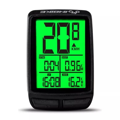 Kabellos Funk Fahrradcomputer ，LCD Fahrrad Tachometer Radfahren Kilometerzähler - Bild 1 von 4