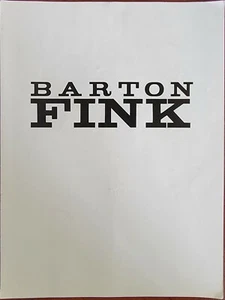Barton Fink Original 1991 World Premiere Movie Program - Picture 1 of 3
