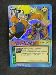 NARUTO TCG LE SPIRE DEL SERPENTE COLPO CONCATENATO DI NARUTO TE-85 HOLO ITA NM - Picture 1 of 2