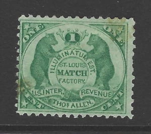 Bigjake: RO-5b, 1 Cent Thos. Allen - Match & Medicine - Bild 1 von 2