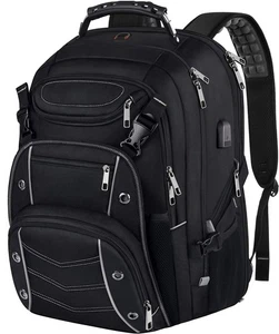 18.4 Laptop Backpack for unisex, 60L Extra Large Gaming Laptops Back Bag with... - Picture 1 of 7