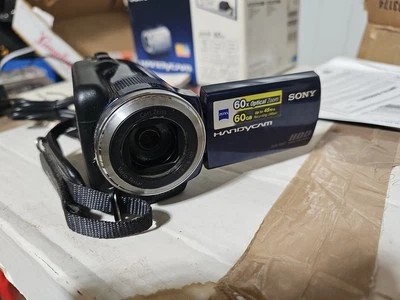 Sony HANDYCAM DCR-SR47 Camcorder - ZEISS 60x Zoom Original  TESTED Read BK - Image 1 of 4