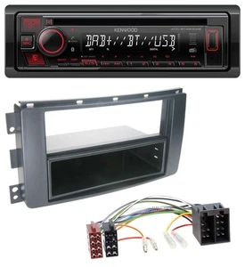 Kenwood MP3 CD USB Bluetooth DAB Autoradio für Smart ForFour 454 ForTwo 451 ISO - Bild 1 von 6