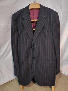 Paul Smith Made In Italy Nadelstreifen Anzug Sakko Blazer Brustumfang 46 100% Wolle - Bild 1 von 8