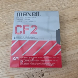 Disquette compacte double face Maxell CF2 scellée/neuve - Photo 1/2