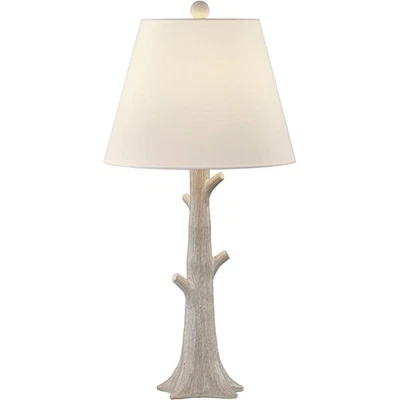 Lámpara de mesa Savoy House Lighting 11-CD01 Penny blanca envejecida Foto 1 de 4