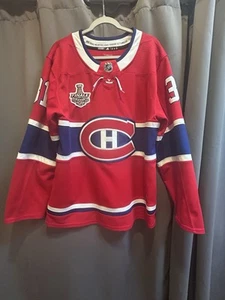 Carey Price #31 Montreal Canadiens 2021 NHL Stanley Cup Finale Jersey Size 50 - Picture 1 of 7