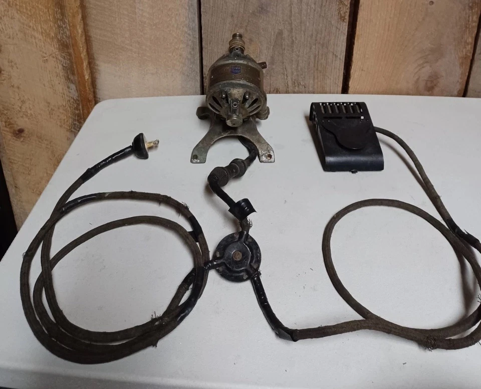 Vintage Hamilton Beach Home Motor w/ Pedal Tested Working - Image 1 of 4