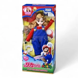 TAKARA TOMY Licca-chan Doll LD-33 Super Mario Licca-chan NEW - Picture 1 of 8