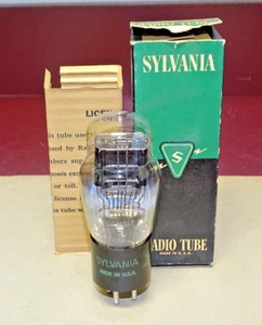 Sylvania Type 45 Radio/Audio Output Tube, NOS - Picture 1 of 9