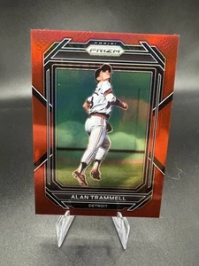 Panini Prizm Alan Trammell 175/199 Red Tigers 2023 - Imagen 1 de 3