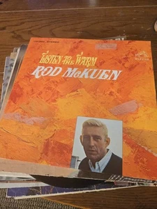 Rod McKuen Listen to the Warm 1967 RCA LSP-3863 SPOKEN WORD EASY LISTENING SS LP - Picture 1 of 1