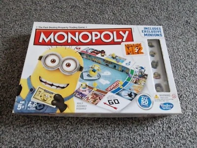 MONOPOLY DESPICABLE ME 2 EXCLUSIVE MINIONS  HASBRO 2013 - Image 1 of 4