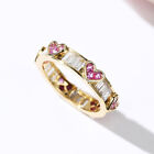 Pretty Rings Women 925 Silver Jewelry Heart Shaped Cubic Zirconia Ring Size 6-10