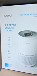 NIB LEVOIT Air Purifier for Home Allergies Pet Hair, HEPA Filter,Core 300, White - Picture 1 of 7