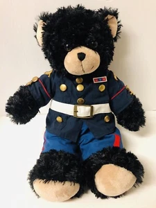 Build A Bear Workshop Marines Dress Blues Outfit Plush Bear NO HAT - Picture 1 of 6