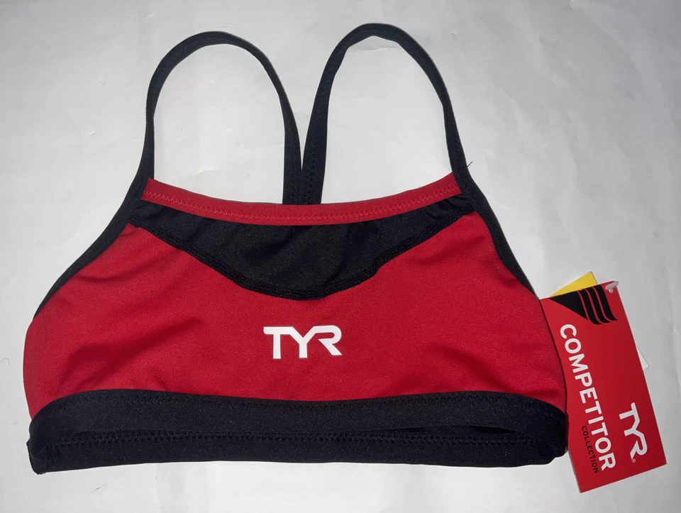 Sujetador de entrenamiento reversible TYR para mujer XS Top hecho en EE. UU. COMPETIDOR nuevo Foto 1 de 4