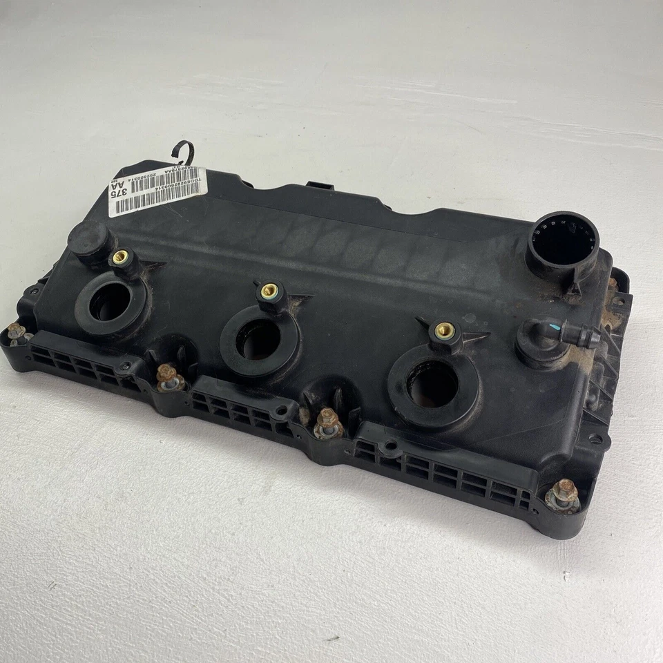 2007 Chrysler 300 3.5L Left Engine Valve Cover Black 04892375AA OEM - Image 1 of 4