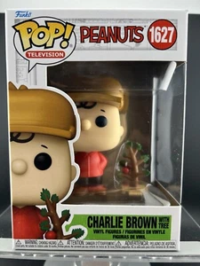 A Charlie Brown Navidad - Charlie Brown con Árbol Funko Pop! Figura Vinilo #1627 - Imagen 1 de 7
