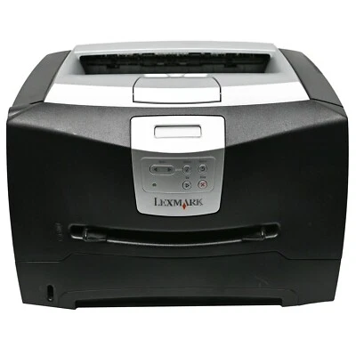LEXMARK E340 MONO LASER PRINTER A4 USB PARALLEL PRINTER - NO TONER & DRUM - Image 1 of 4