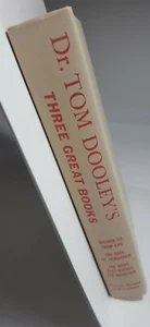 Dr Tom Dooleys Three Great Books Hardcover Vintage 1956-1960 1st EDITION - Imagen 1 de 7