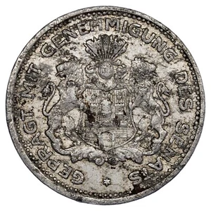 Allemagne - jeton de nécessité - notgeld - 5⁄100 verrechnungsmarke 1923 Hambourg - Picture 1 of 2
