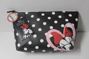 Bolso sin asas estuche cosmético con cremallera Disney Minnie Mouse nuevo con etiquetas - Imagen 1 de 7