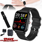 1,7 Zoll Smartwatch Fitness Tracker Sportarmband Pulsuhr Herren Damen Uhr IP68