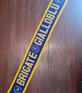 Sciarpa Ultras BRIGATE GIALLOBLU detta la "Salonnico" - Foto 1 di 5