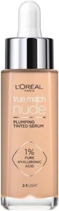 L'Oréal Paris Nude Tinted Serum, Plumping, Hydrating Face Makeup, Hydrates Skin - Picture 1 of 19