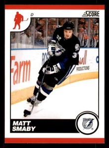 2010-11 Score Glossy #439 Matt Smaby Tampa Bay Lightning - Picture 1 of 2
