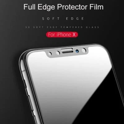 Vidrio templado de fibra de carbono USAMS US-BH372 iPhoneX 3D 0,23 mm (COMPRA 1 OBTÉN 1 GRATIS N Foto 1 de 4