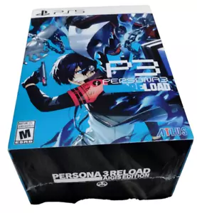 Persona 3 Reload Aigis Collector's Edition PlayStation 5 con Figura e Art New - Foto 1 di 15