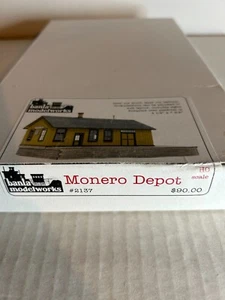 BANTIA MODEL WORKS #2137  Monero Depot  Craftsman Building  KIT  1:87 - Picture 1 of 1