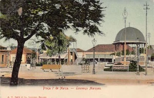 Mozambique - LOURENÇO MARQUES - Praça 7 de Marça - Publ. A. W. Bayly & Co. - Picture 1 of 2