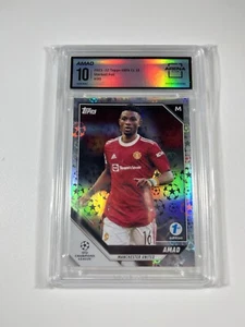 2021-22 Topps UEFA Champions League Amad Diallo 1st Ed. Starball Arena Club 10 - Picture 1 of 6