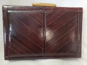 HIgh Quality Handmade Vintage Amiet Brown, Brass Hard Briefcase - Picture 1 of 9