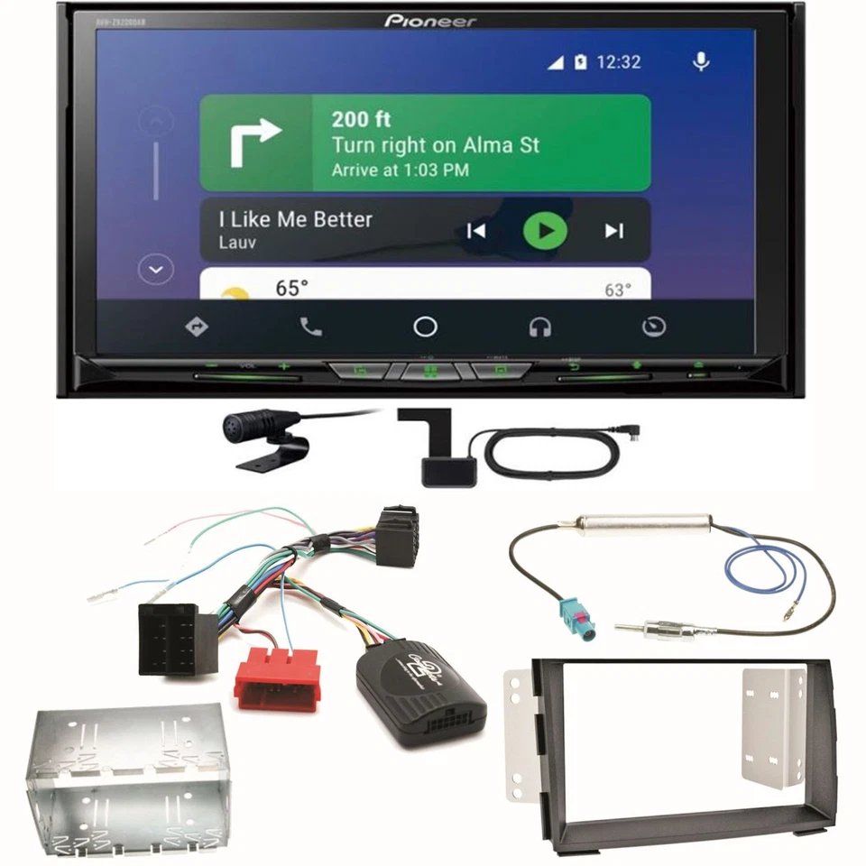 Pioneer AVH-Z9200DAB Android Auto Carplay Bluetooth Einbauset für Kia Venga - Bild 1 von 1