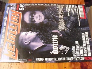 µ? Revue Metallian n°62 Poster Metallica etc... Helloween Atheist Aborym - Imagen 1 de 1