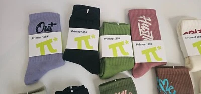Primeet Mid Calf Socks Unisex 1 Pair NWT - Image 1 of 3