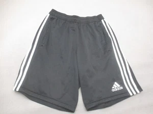 ADIDAS Size M Boys Lightweight Stretch Waist Pocket Athletic Running Shorts 038 - Picture 1 of 7