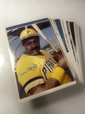 1980 TOPPS (5"X7") JUEGO COMPLETO DE 60 CARTAS (tarjetas traseras blancas) Foto 1 de 4