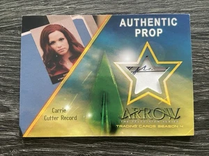 Arrow Season 4 Authentic Prop Card PR7 Carrie Cutter Record - Picture 1 of 2