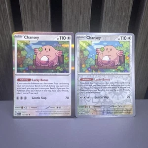 Pokémon TCG Chansey 113/165 Holo & Reverse English Pokemon 151 - Picture 1 of 2