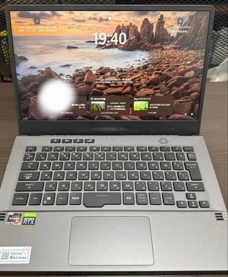 ASUS ROG Zephyrus G14 AMD Ryzen 9 4900HS 14" 16GB RAM 512GB SSD Win 11 Home - Image 1 of 3