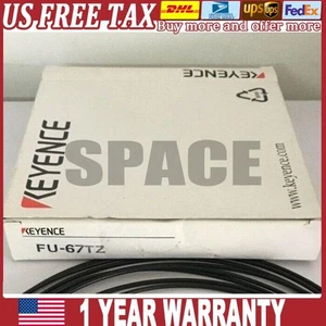 Keyence FU-67TZ Fiber Optic Sensor FU67TZ Digital Fiber Unit US Free TAX - Picture 1 of 11