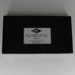 The Bema: Judgement Seat of Christ VHS 2000 Religious Bent Tree Bible Fellowship - Foto 1 di 2