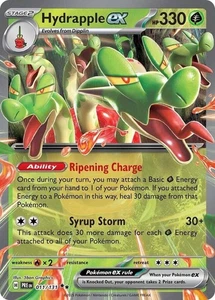 Pokemon Prismatic Evolutions Hydrapple ex 011/131 Double Rare Holo Card - Picture 1 of 1