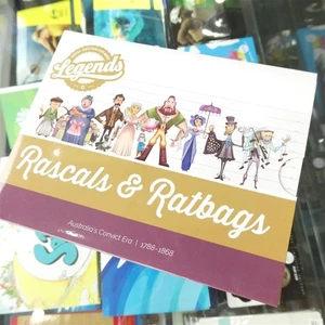 2018 Australia Rascals and Ratbags $1 C Mintmark 6 Coin Uncirculated Mint Set - Imagen 1 de 1