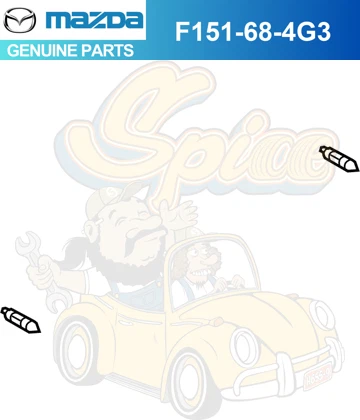 Mazda 04-22 Mazda3 Mazda6 CX-5 CX-9 RX-8 bombilla parasol F151-68-4G3 Foto 1 de 1